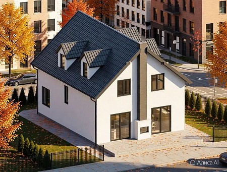 Двухэтажный дом «ФОКО» 138 м2