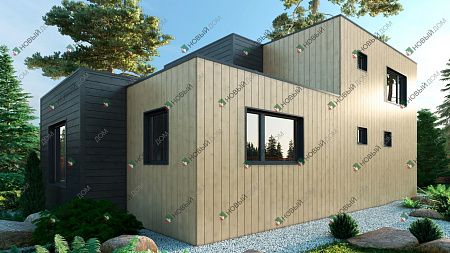 Двухэтажный дом «Фуджи» 116 м2