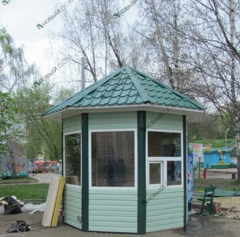 Проект Торговый павильон 6,2 кв.м из СИП-панелей выполненный компанией ...